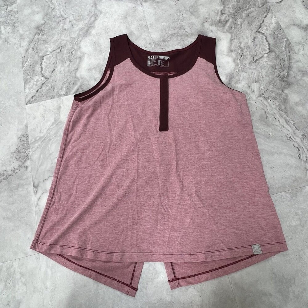 5.11 Tactical Meridian Pink Tank Top‎ Yoga Gym Workout Size Medium M